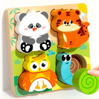 Montessori Wooden Building Blocks – Educational Color & Shape Toy - BIG FRENCHIES