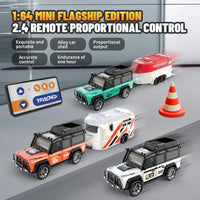 6601Green RC Car MINI Alloy 1/64 Remote Control Toy for Kids - BIG FRENCHIES