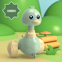 Baby Duck Pull Back Car – Cartoon Swing Toy for Toddlers Boys & Girls - BIG FRENCHIES