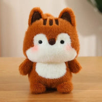 Cute Sitting Animal Plush Toys – Red Panda, Fox, Sloth & More - BIG FRENCHIES