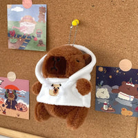 Cute Capybara Plush Toy – Hoodie with Wings Stuffed Animal Doll