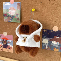 Cute Capybara Plush Toy Hoodie – Small Winged Stuffed Doll for Kids