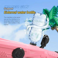 Electric Automatic Water Gun – Rechargeable High-Pressure Water Blaster for Kids & Adults, Portable Outdoor Beach Toy