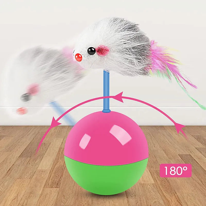 Cat Toys Set – Mouse & Teasing Interactive Pet Toys - BIG FRENCHIES