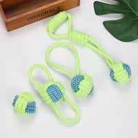 Interactive Cotton Rope Dog Toys for Puppies & Adults - BIG FRENCHIES