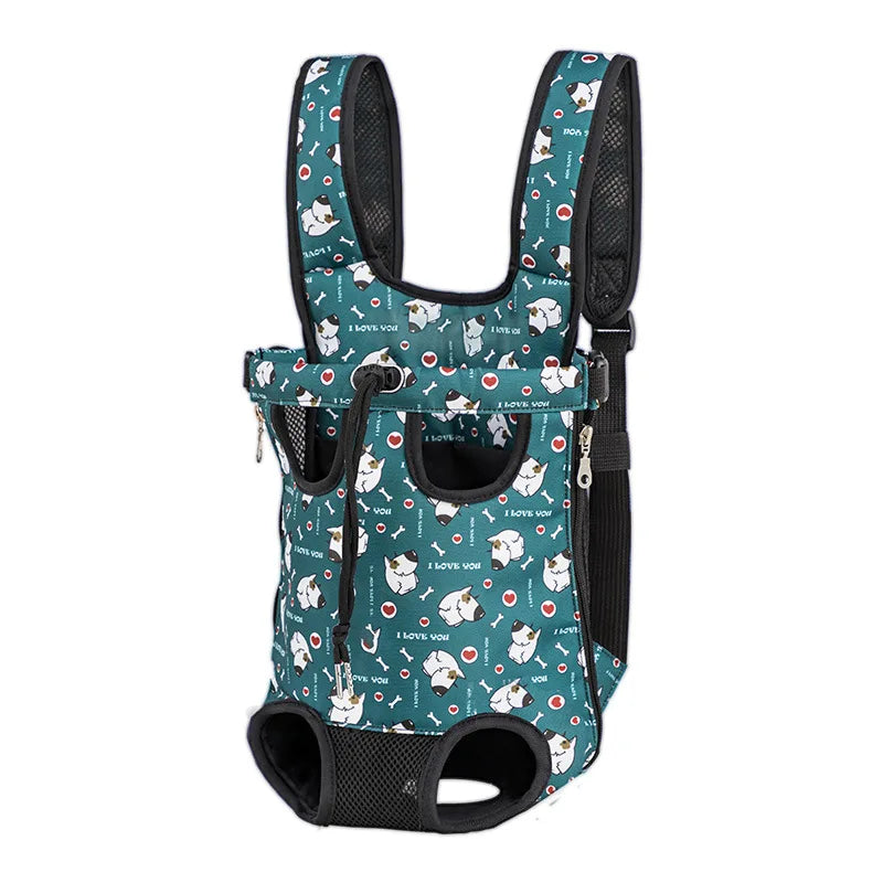Breathable Cat Backpack Carrier for Outdoor Adventures - BIG FRENCHIES