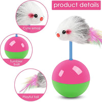 Cat Toys Set – Mouse & Teasing Interactive Pet Toys - BIG FRENCHIES