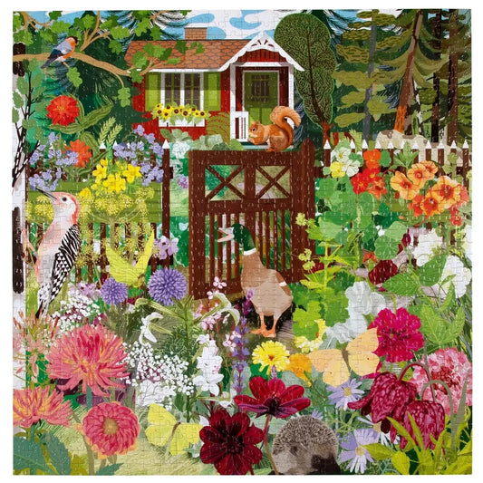 Scandinavian Garden 1000 Piece Jigsaw Puzzle eeBoo - BIG FRENCHIES