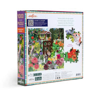 Scandinavian Garden 1000 Piece Jigsaw Puzzle eeBoo - BIG FRENCHIES