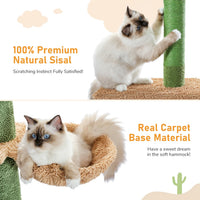 5 Tier Cat Tree Tower with Scratching Posts & Hammock - BIG FRENCHIES