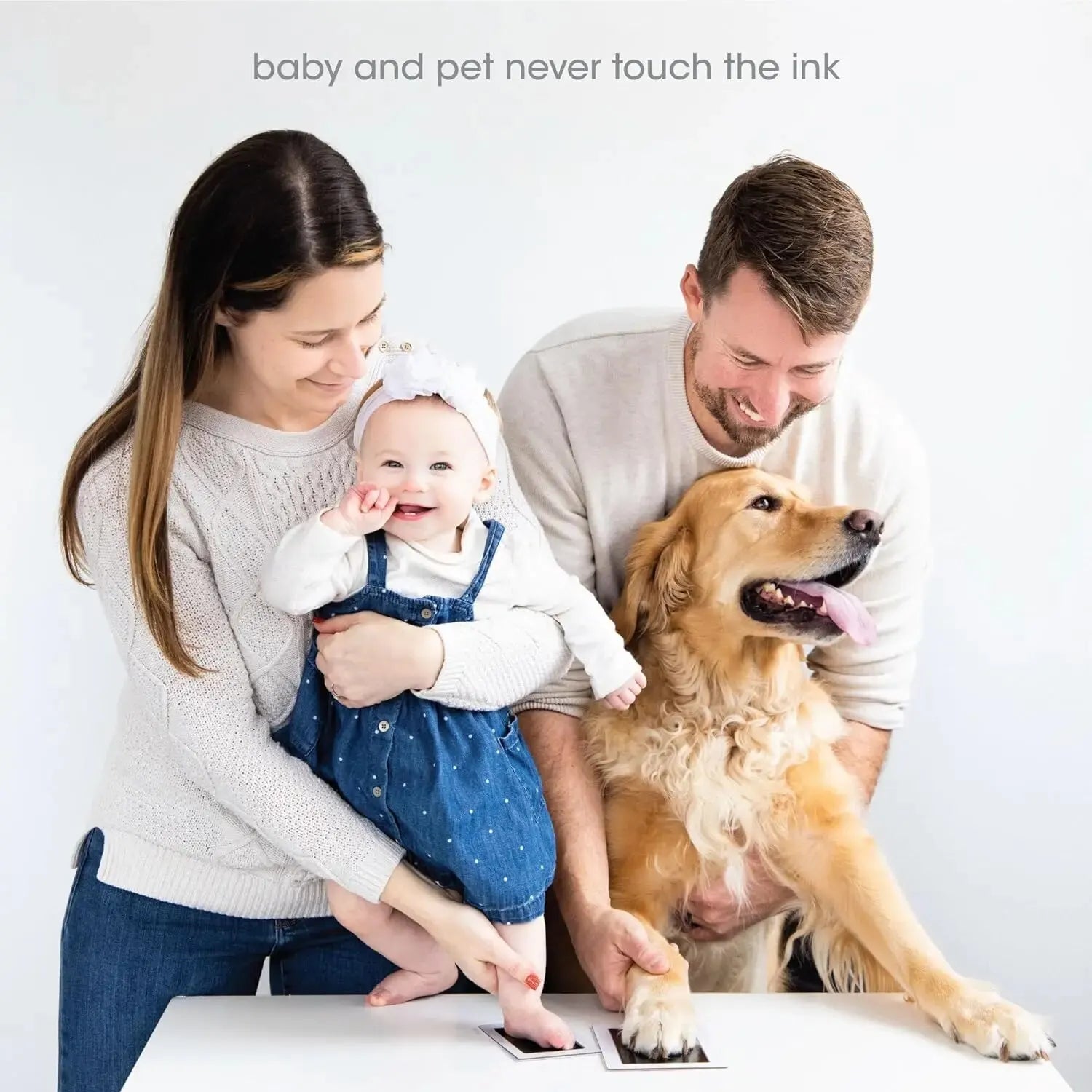 Paw Print Clean Touch Ink Pad – Inkless Pet Paw & Nose Print Keepsake Kit for Dogs & Cats - BIG FRENCHIES