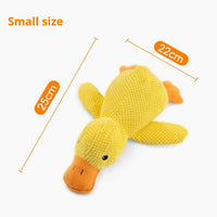 Dog Plush Sleeping Duck – Bite-Resistant & Sound Toy - BIG FRENCHIES