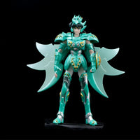 Saint Seiya Anime Figurines, Shiryuu Hyoga Shun Ikki Action Figures Knights Of Zodiac 19 CM