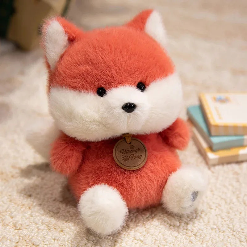 Cute Sitting Animal Plush Toys – Red Panda, Fox, Sloth & More - BIG FRENCHIES
