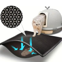 Cat Litter Mat – Waterproof Double Layer For Clean Floors - BIG FRENCHIES