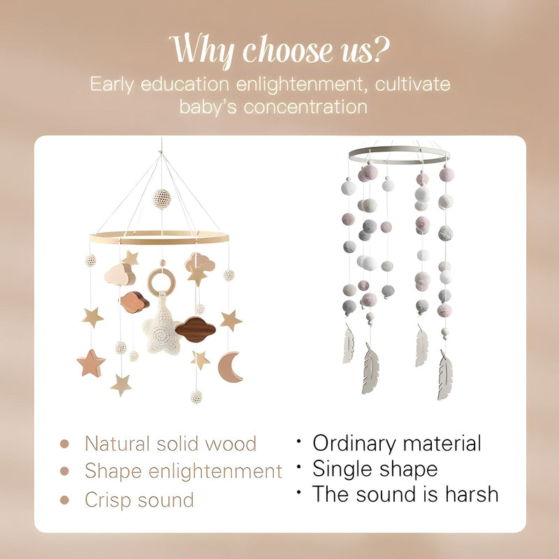 Wooden Mobile Hanging Toys