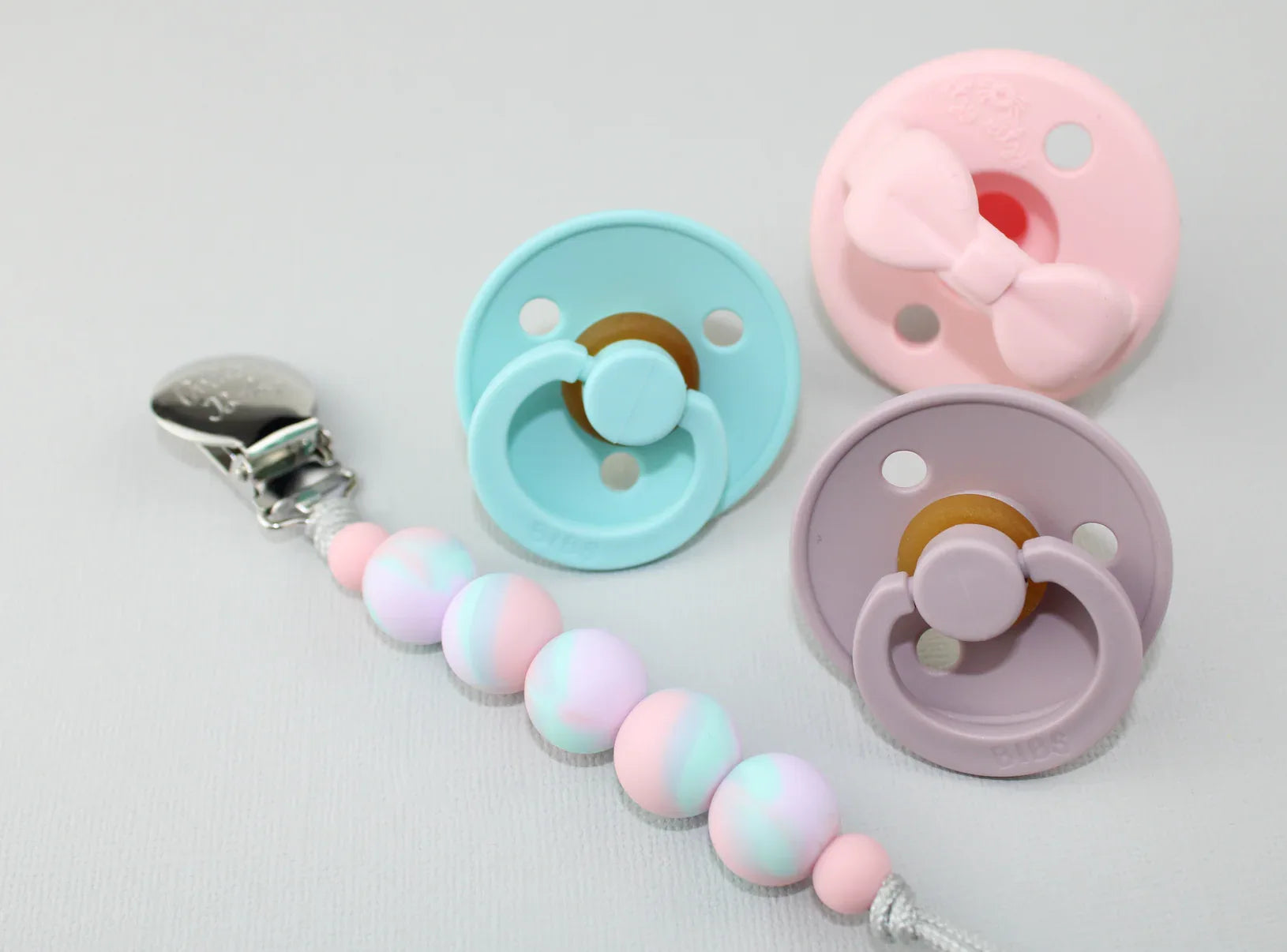 Pacifier Clip // Cotton Candy - BIG FRENCHIES