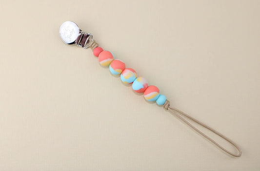Pacifier Clip // Orange Dream - BIG FRENCHIES
