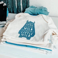 short sleeve pajama set | wild child pinstripes - BIG FRENCHIES