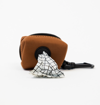 The Modern Dog Company - Coco Brown Poop Bag Holder - BIG FRENCHIES