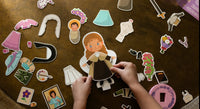 My Saint Thérèse, A magnetic wooden dress-up doll set - BIG FRENCHIES
