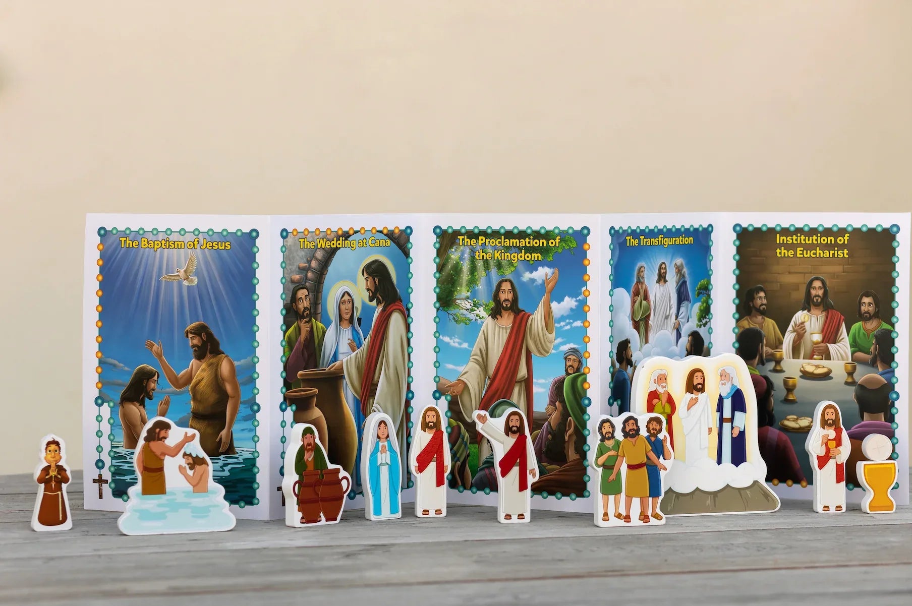 Rosary Pray and Play Set - Deluxe set! - BIG FRENCHIES