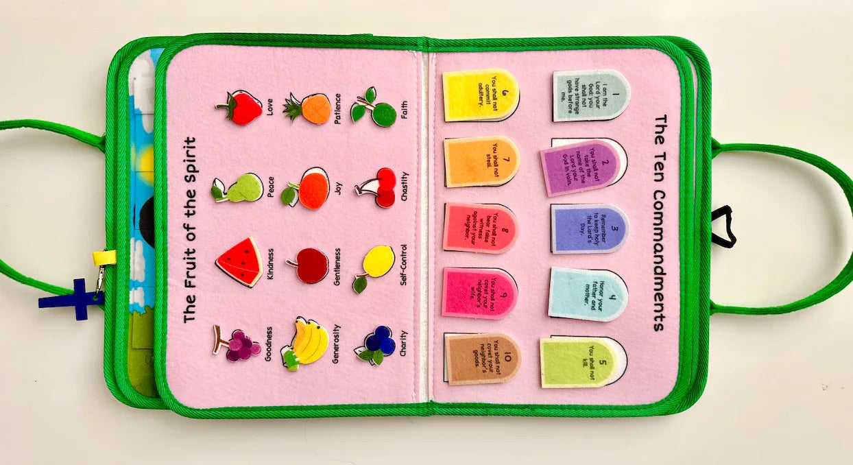 My Pray & Play Busy Book: A Quiet Felt Book - BIG FRENCHIES