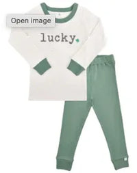 pajamas | lucky basic green - BIG FRENCHIES