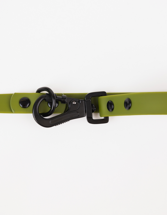 The Modern Dog Company - Olive Green Adjustable Leash - BIG FRENCHIES