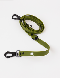 The Modern Dog Company - Olive Green Adjustable Leash - BIG FRENCHIES