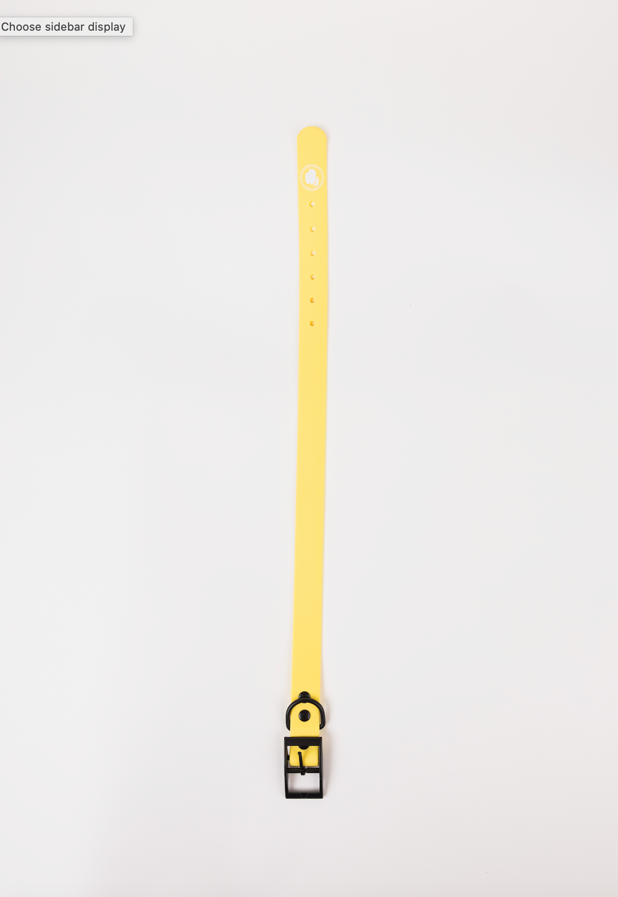 The Modern Dog Company - Daffodil Yellow Collar (Weather + Odor Resistant) - BIG FRENCHIES
