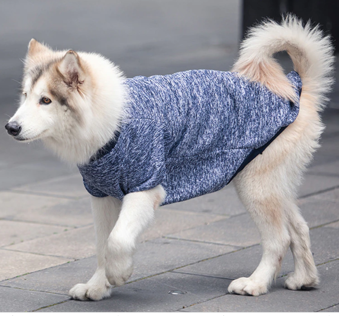 3XL-9XL Winter Warm Pet Sweater - BIG FRENCHIES