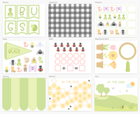 Bugs Printable Dramatic Play