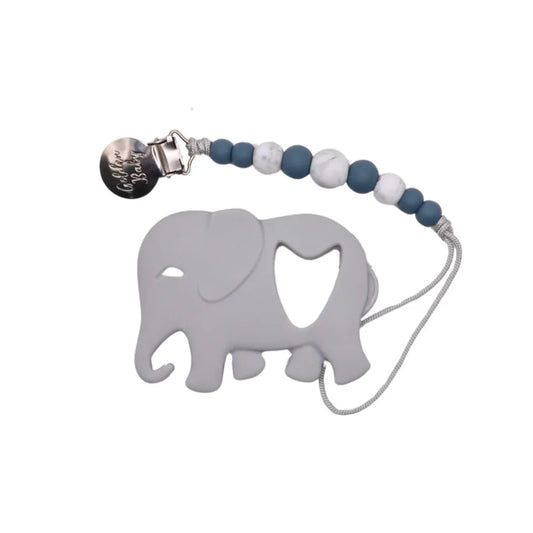Elephant Teether Set // Grey - BIG FRENCHIES