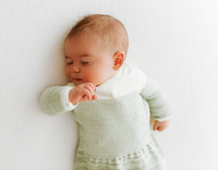 Bamboo Blend Mint Arms Out™ Long Sleeve Sleep Sack