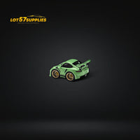 MINICRAFTSMAN Porsche 911 GT3 RS Egg Cart Green 1:64