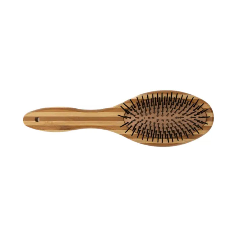 Country Living Dual-Sided Natural Wood Dog Brush - Ergonomic, Durable & Versatile - BIG FRENCHIES