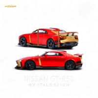 INNO64 Nissan R50 GT-R Red 1:64