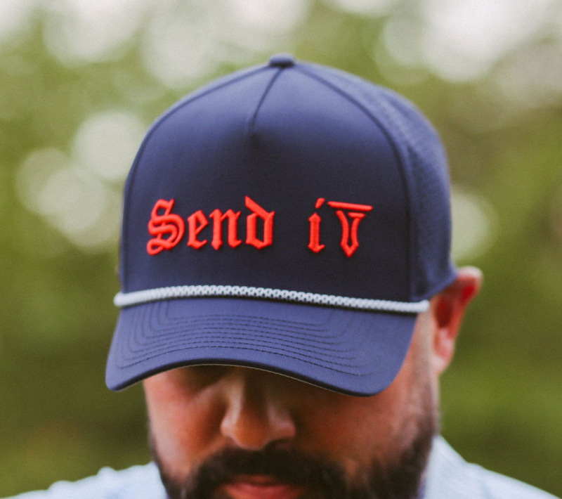 Send It Rope Hat - Navy - BIG FRENCHIES