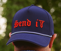 Send It Rope Hat - Navy - BIG FRENCHIES