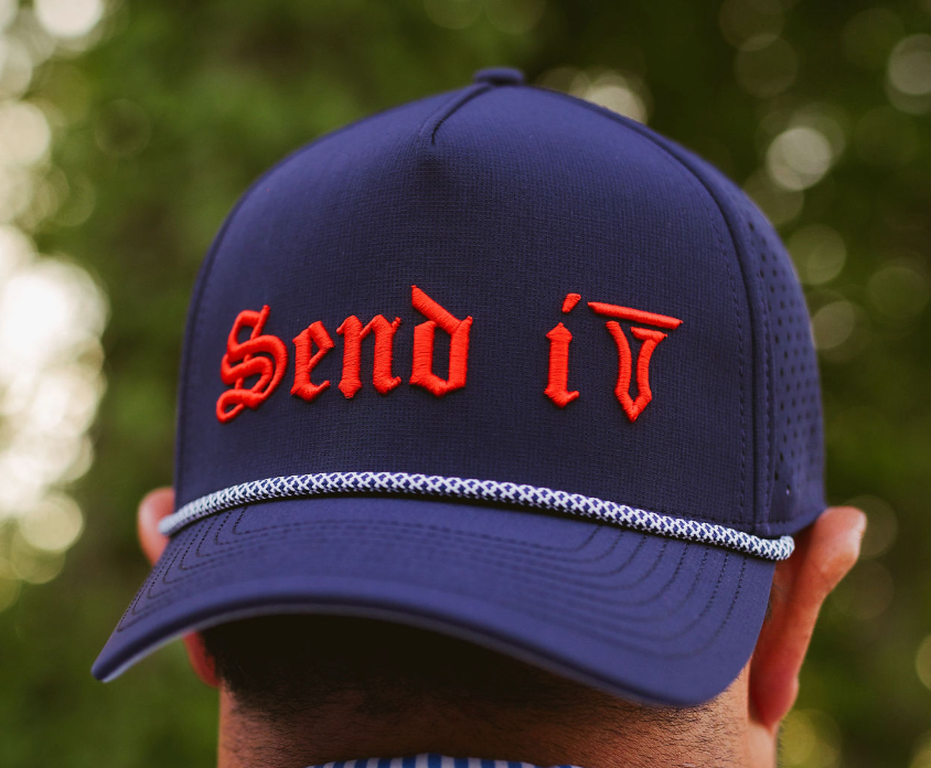 Send It Rope Hat - Navy - BIG FRENCHIES