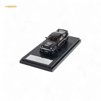 MicroTurbo 180SX Type X Metallic Black MIYABI 1:64