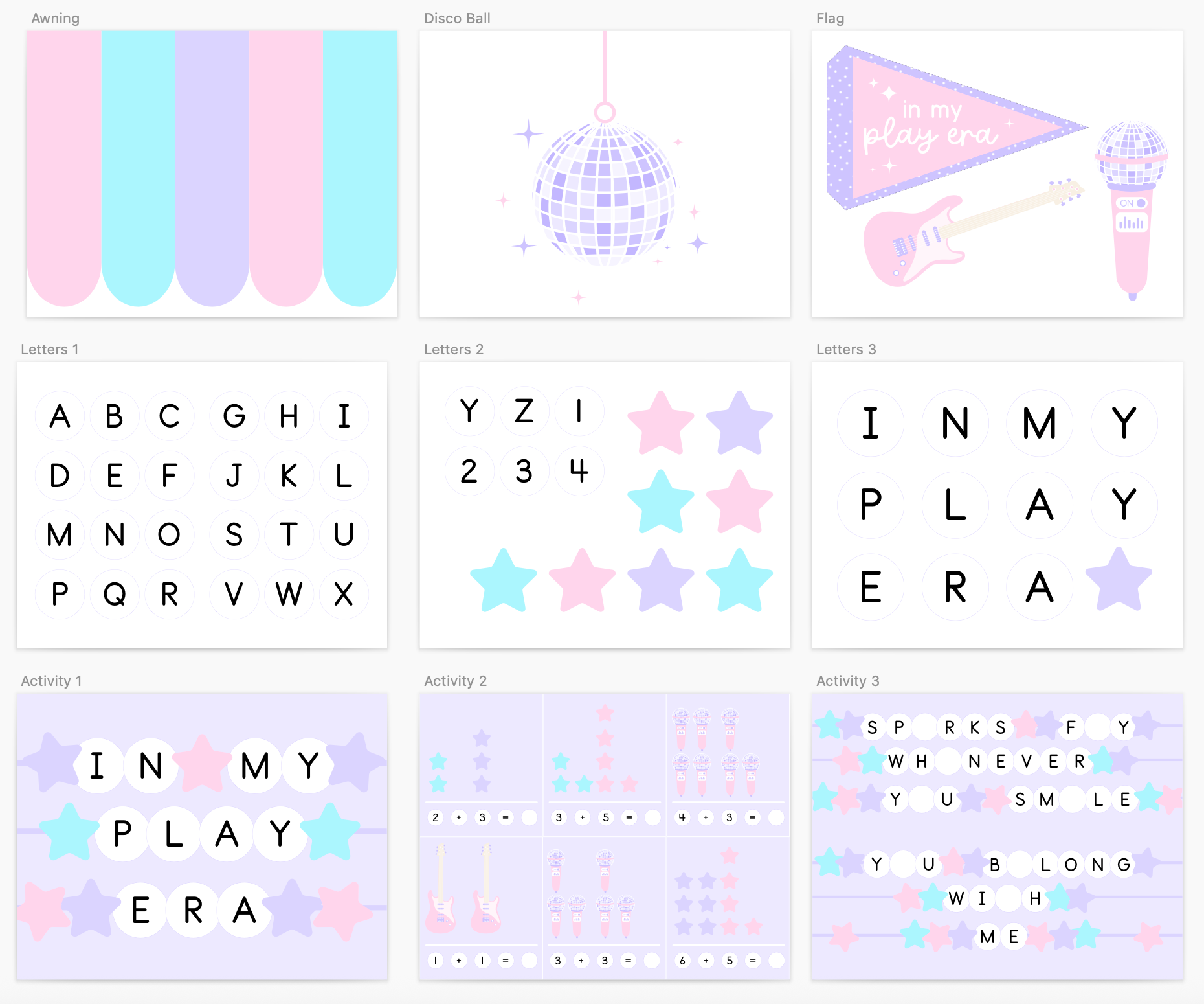 Swifty Play Era Printable Dramatic Play