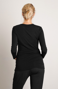Liv Long Sleeve Crew Neck Tee