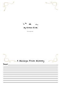 Air Force Children’s Book - My Mommy, My Airman by Matthew E. Miller