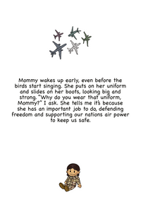 Air Force Children’s Book - My Mommy, My Airman by Matthew E. Miller