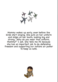 Air Force Children’s Book - My Mommy, My Airman by Matthew E. Miller
