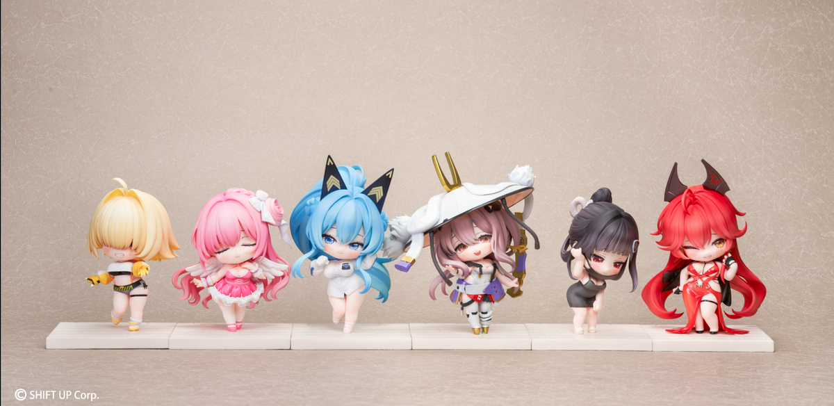 GODDESS OF VICTORY: NIKKE - SD VER. SAC HOBBY SAKURA TRADING FIGURE SET VOL. 2 BLIND BOX-Blind Box-BIG FRENCHIES-Anime Pop