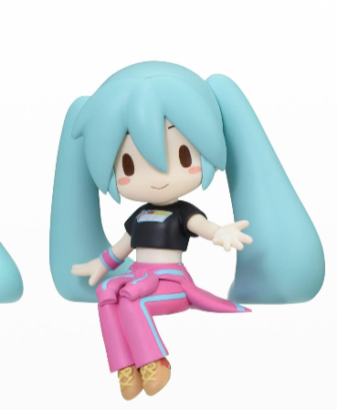 HATSUNE MIKU X LOVE AND BERRY DRESS UP AND DANCE! - FUWA PETIT PERCHING MINI FIGURE