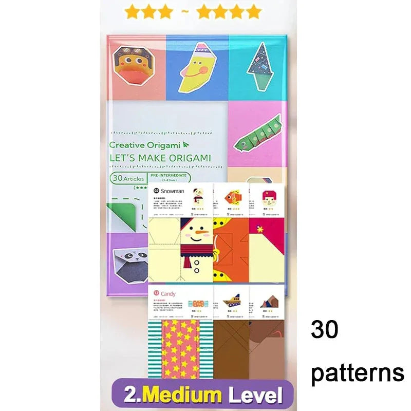 Origami Kit for Kids – 30/96 Sheets Paper Craft & DIY Art Set - BIG FRENCHIES